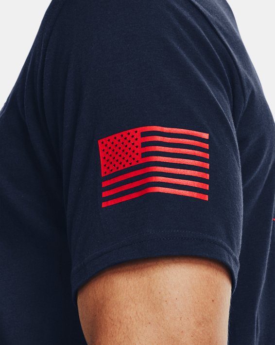 Men's UA Freedom Eagle T-Shirt, Navy, pdpMainDesktop image number 3